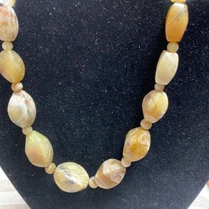 Jay King Yellow Stone Necklace